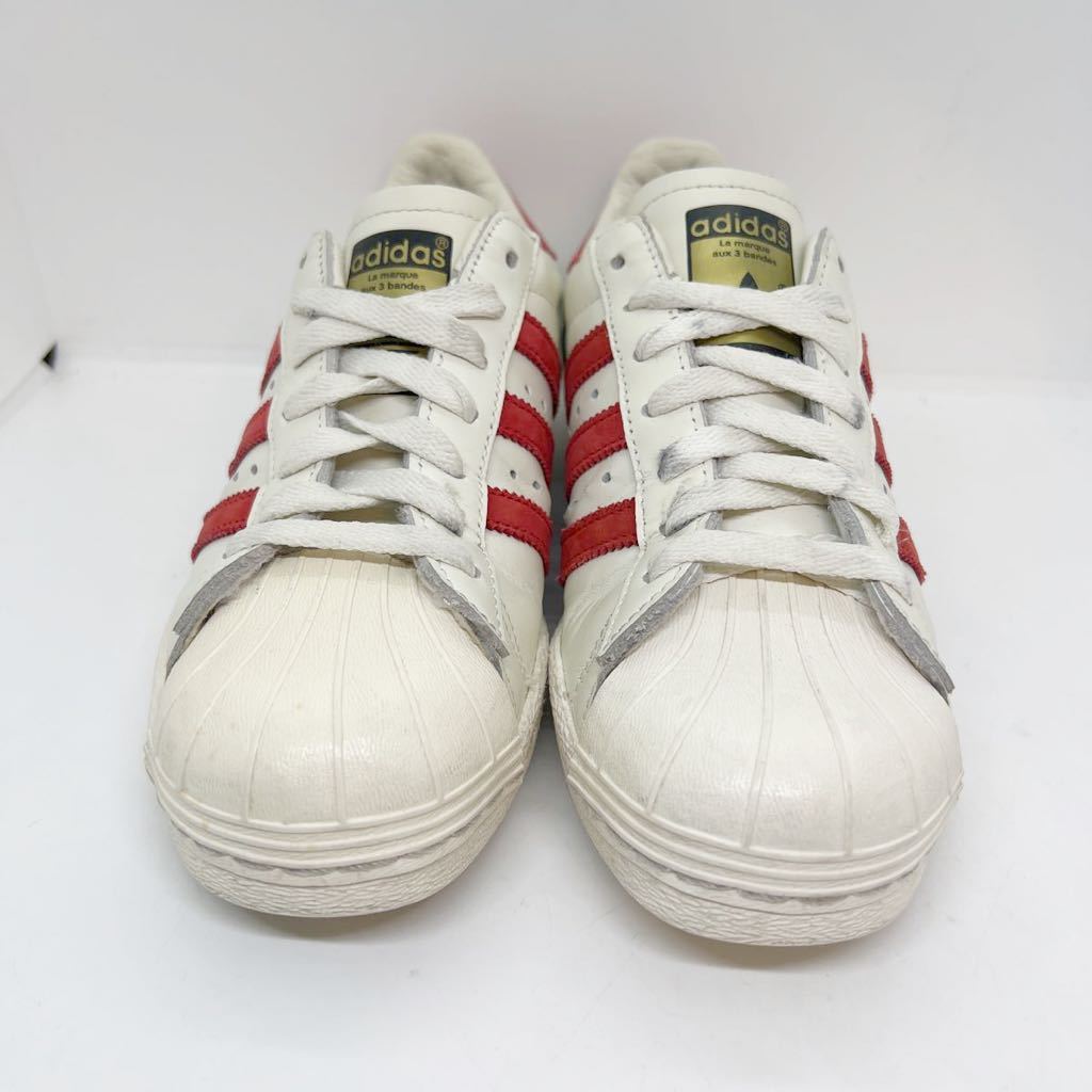 レア★ ADIDAS ORIGINALS SUPERSTAR 80S アディダス オリジナルス スーパースター80'S ヴィンテージ デラックス 35982 22.5cm US4.5 2014年_画像3