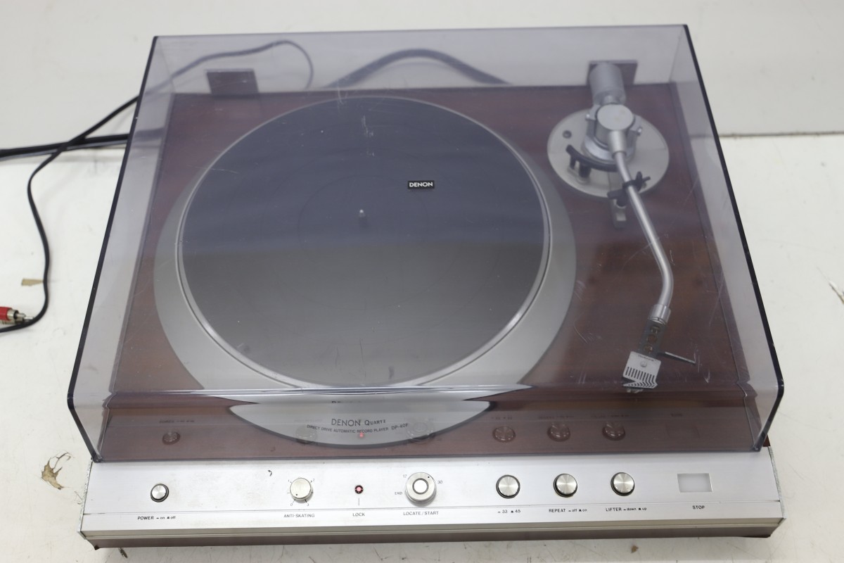 DENON デノン DP-40F QUARTZ ダイレクトドライブ レコードプレーヤー