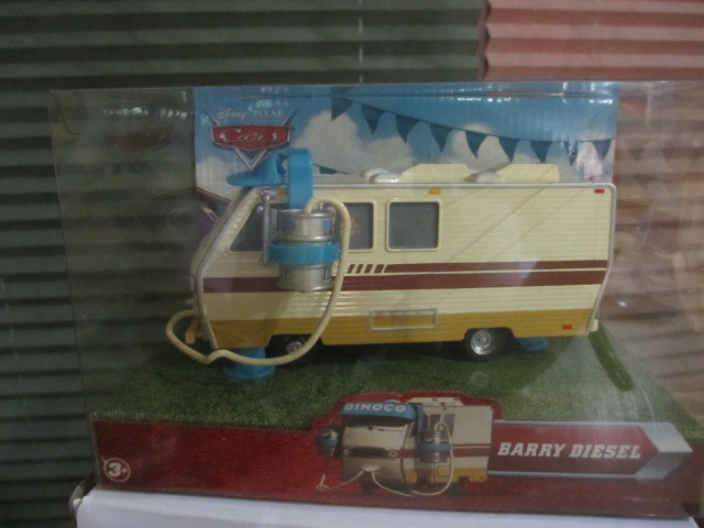 Disney Pixar Cars Deluxe Size BARRY DIESEL 2011 Club Matty MATEL
