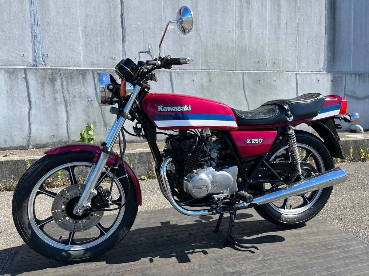 Yahoo!オークション - Z250FT とても綺麗な車両です カワサキ Yahoo!オークション - Z250FT とても綺麗な車両です カワサキ