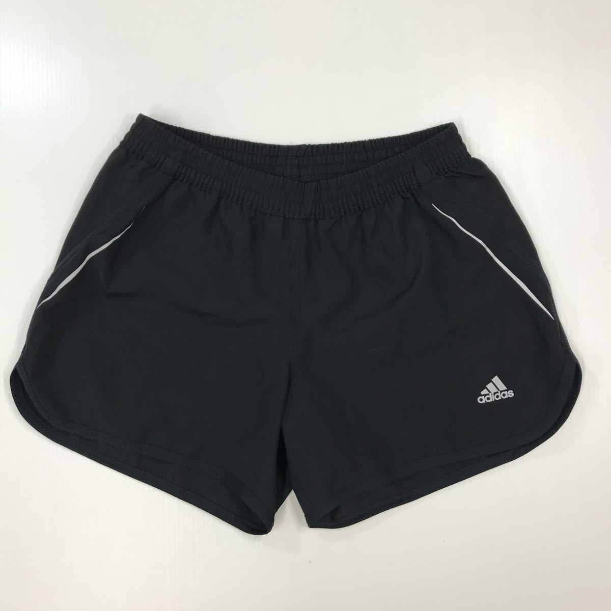 ○ adidas アディダス ショートパンツ ランニング ジョギング レディース Mサイズ climalite 27-11a JChere雅虎拍卖代购 美品 アディダス ランパン adidas Climalite ショートパンツ M
