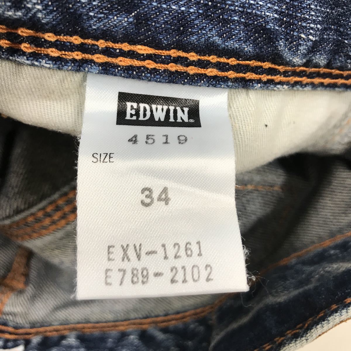 EDWIN GENUINE QUALITY Edwin XV Denim шорты повреждение обработка ji- хлеб G хлеб W34 27-53a