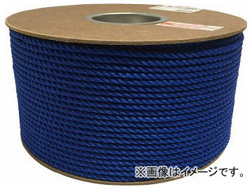 ユタカ ポリエチレンロープドラム巻 5mm×200m ブルー PRE-92(7947861)_画像1