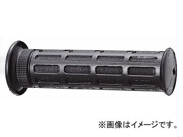 キジマ グリップラバー ブラック 125×22.2mm クローズ 201-033 2輪_画像1