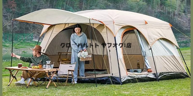 超人気 テント ツールーム ドーム型テント 折りたたみ 大型 超人気 テント ツールーム ドーム型テント 折りたたみ 大型