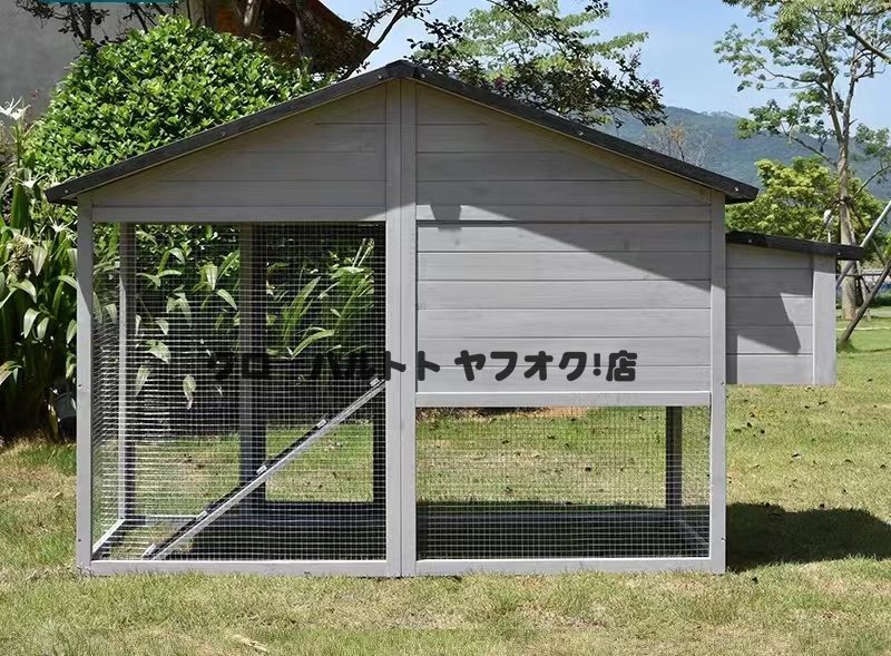  very popular large chicken small shop . is to small shop wooden pet holiday house house rainproof . corrosion rabbit chicken small shop breeding outdoors .. garden for cleaning easy to do S619