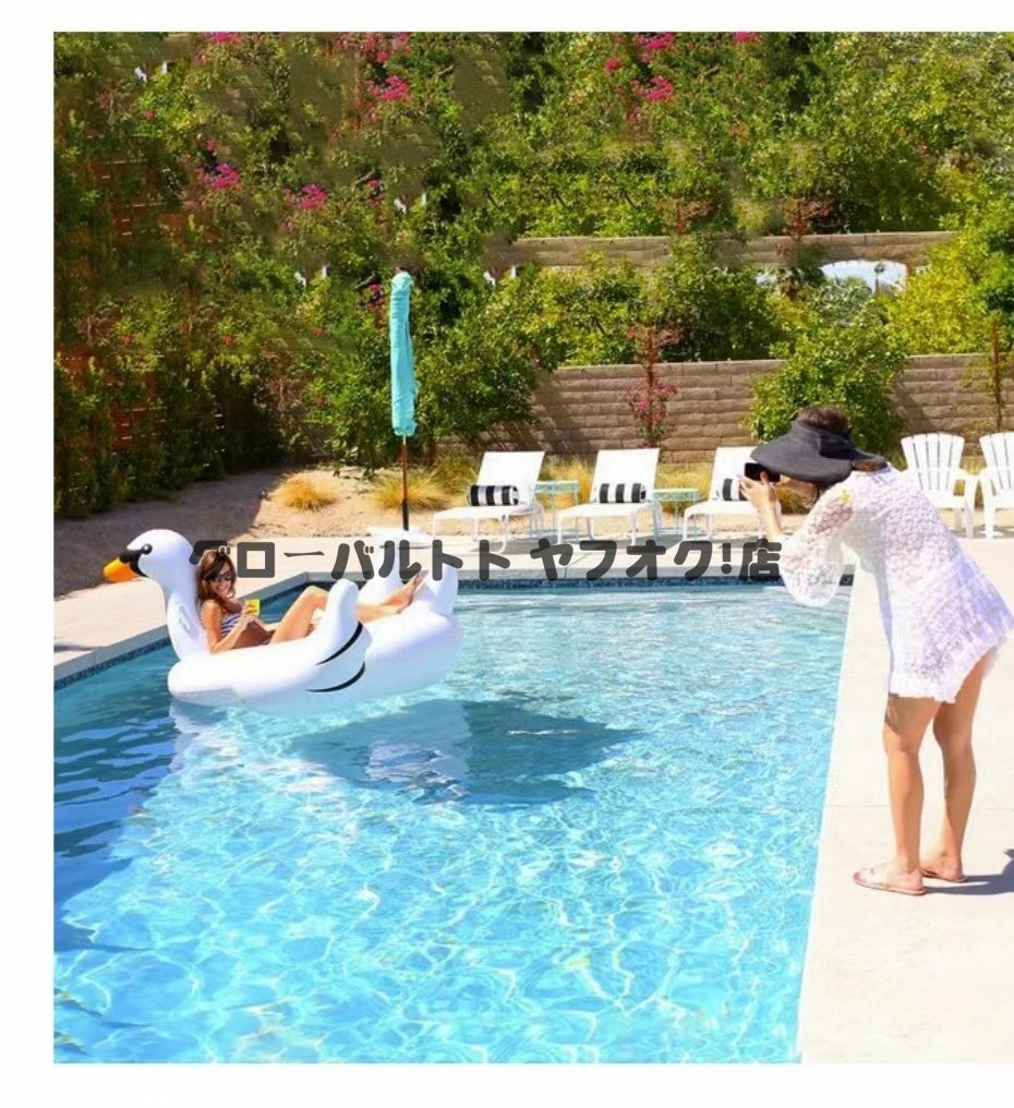 「大好評 水上きなスイミングプールは 大人用 子供用アクアラウンジ 夏対策 水遊び プール S898」の画像3
