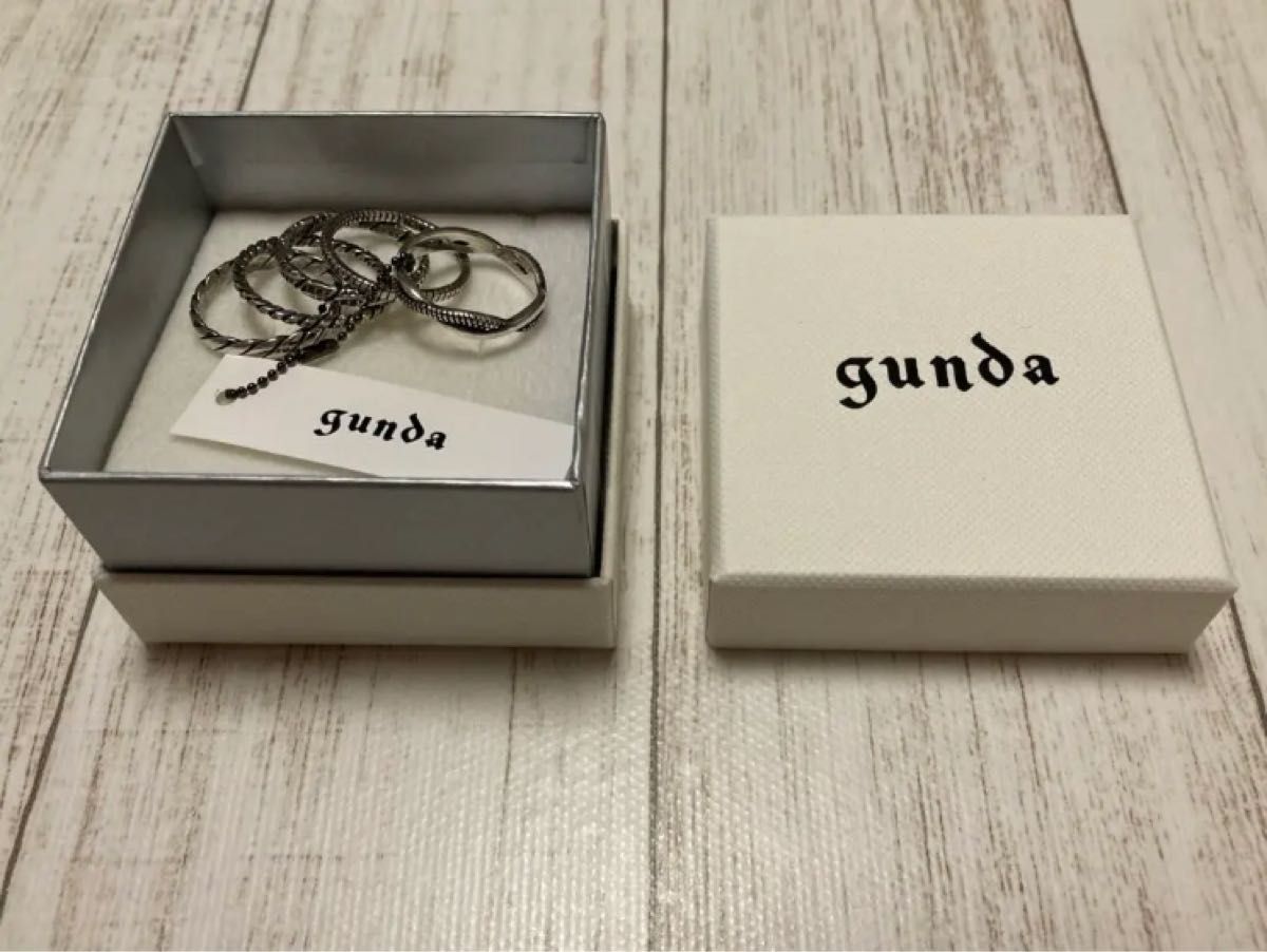 指輪 gunda/ガンダ/STACK RING