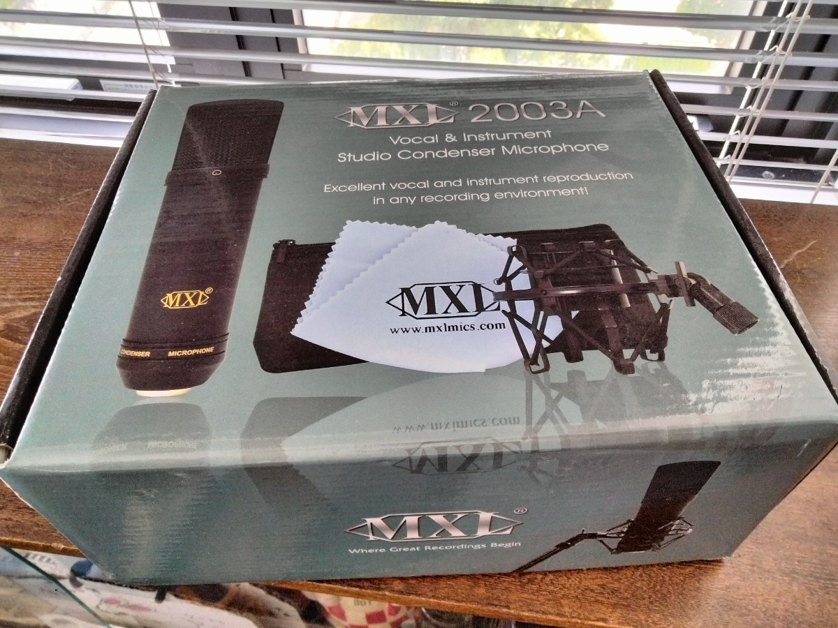 MXL 2003A コンデンサーマイク 新品 Marshall Electronics Mogami