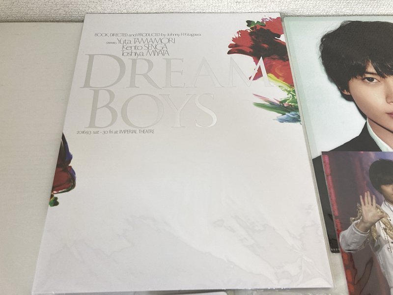 送料込み ■未開封品 DREAM BOYS 公式グッズ キスマイ 玉森裕太 公式写真 ステージフォト パンフレット クリアファイル キーフォルダー_画像6