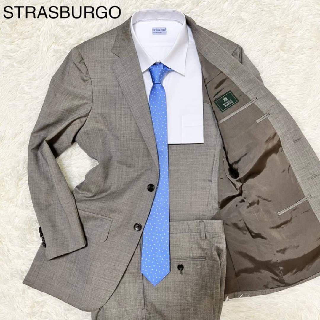 美品】STRASBURGO ストラスブルゴ スーツ セットアップ テーラード