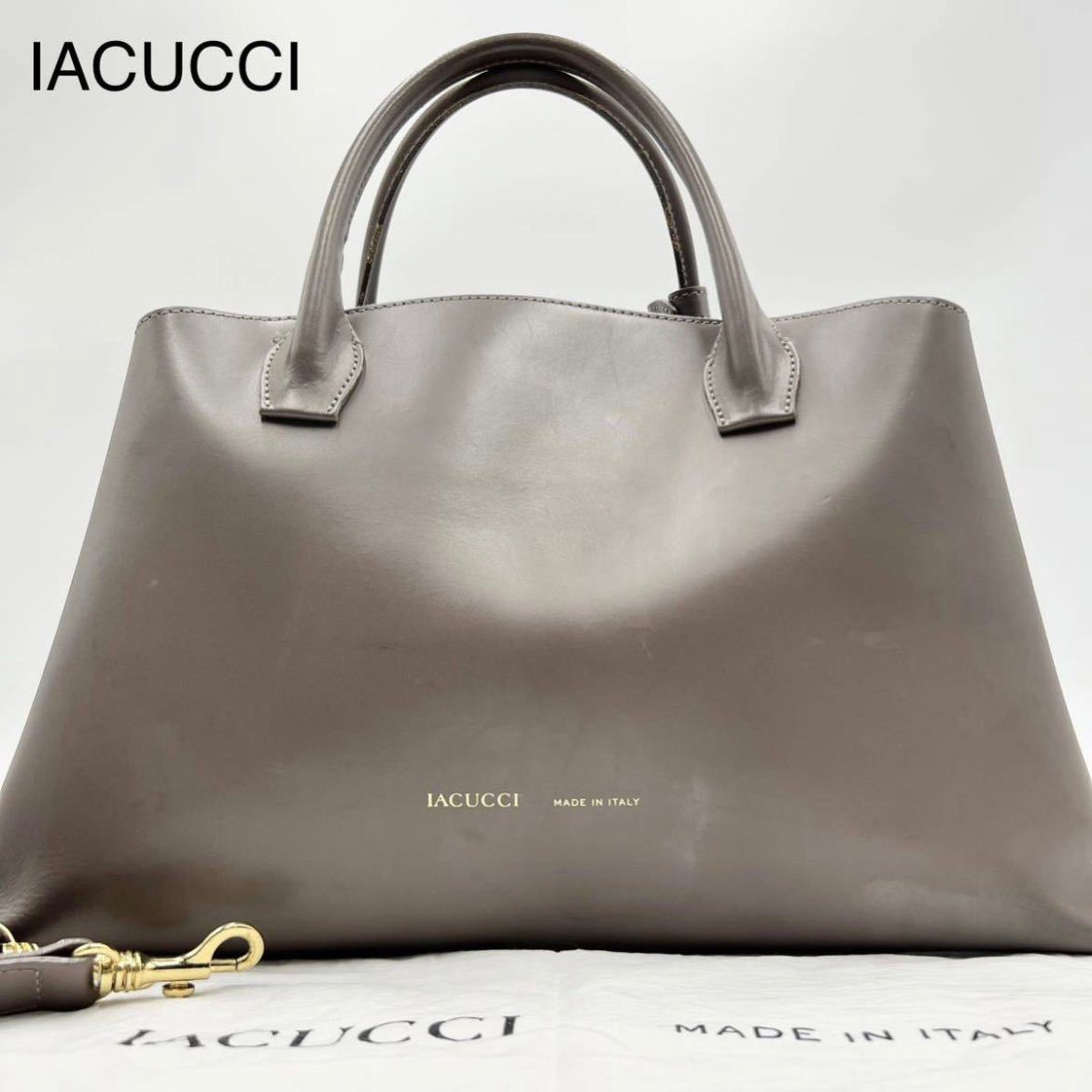 1年保証』 IACUCCI【美品】イアクッチ2wayハンドバッグショルダー