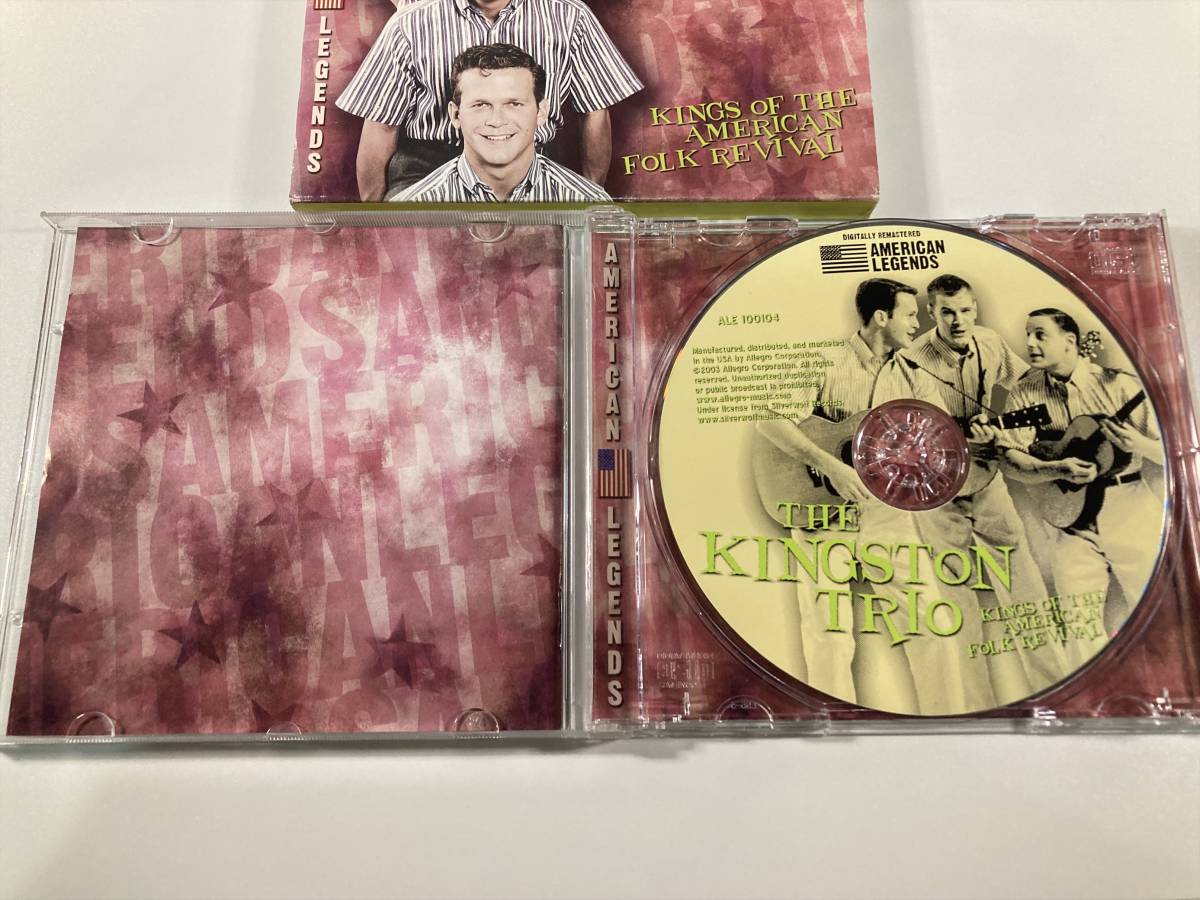 【1】5468◆Kingston Trio／Kings Of The American Folk Revival◆キングストン・トリオ◆輸入盤◆_画像3