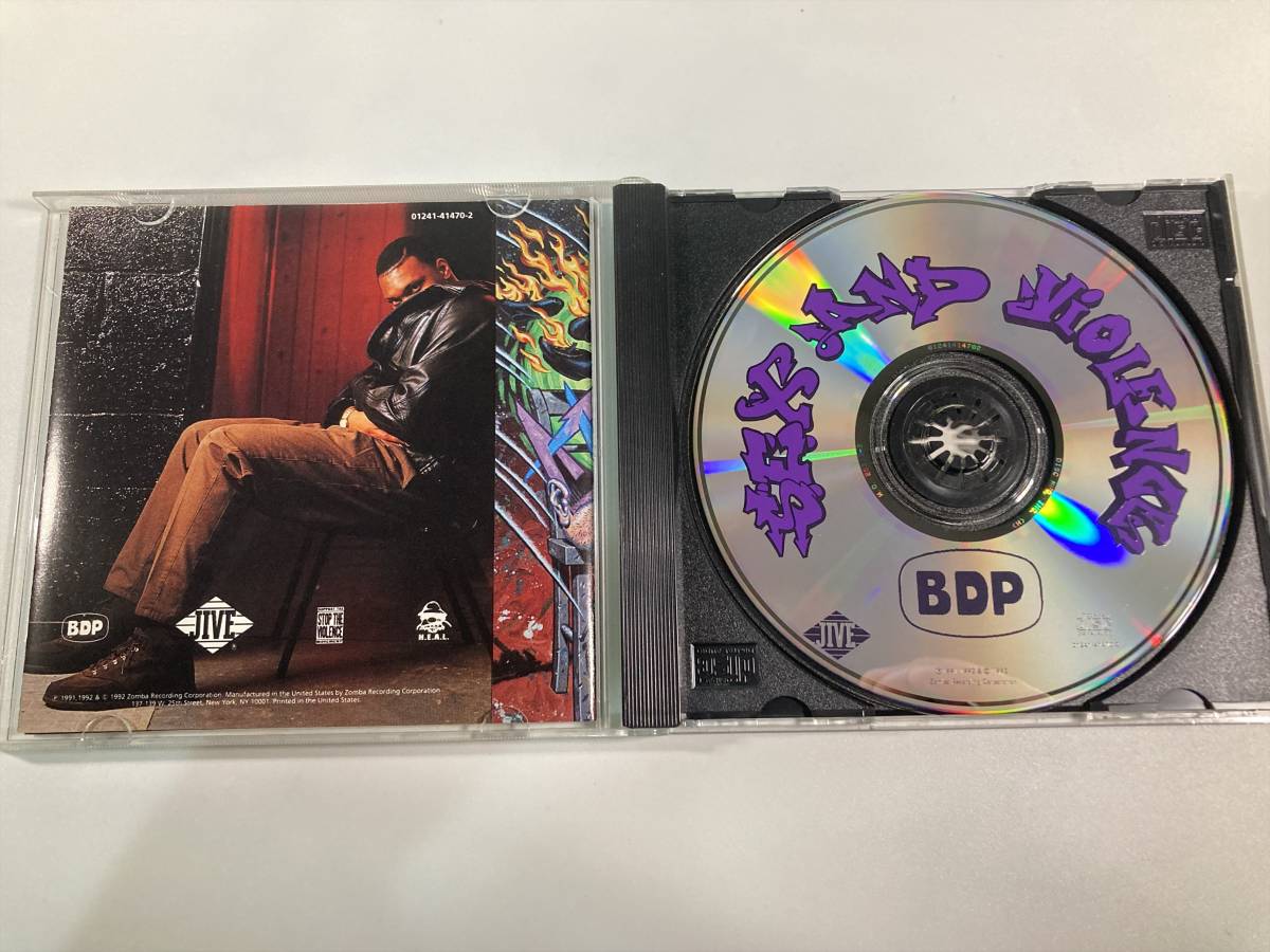 【1】5638◆Boogie Down Productions／Sex And Violence◆ブギ・ダウン・プロダクションズ◆輸入盤◆_画像3