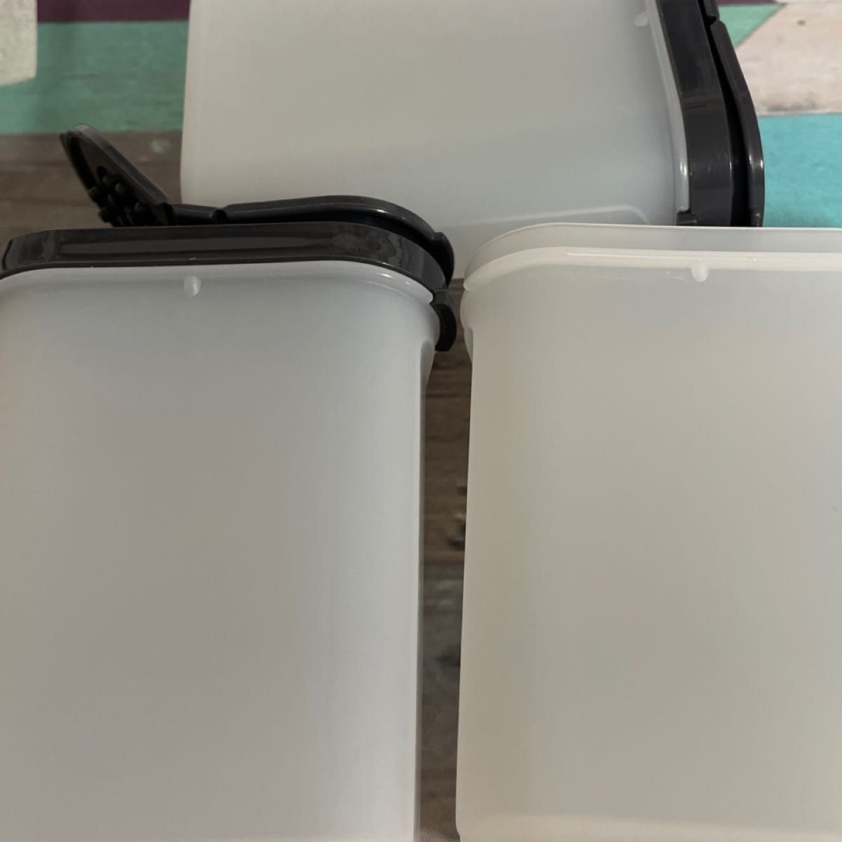タッパーウェア Tupperware スパイスケース 3つ 調味料入れ タッパーウェア Tupperware スパイスケース 3つ 調味料入れ