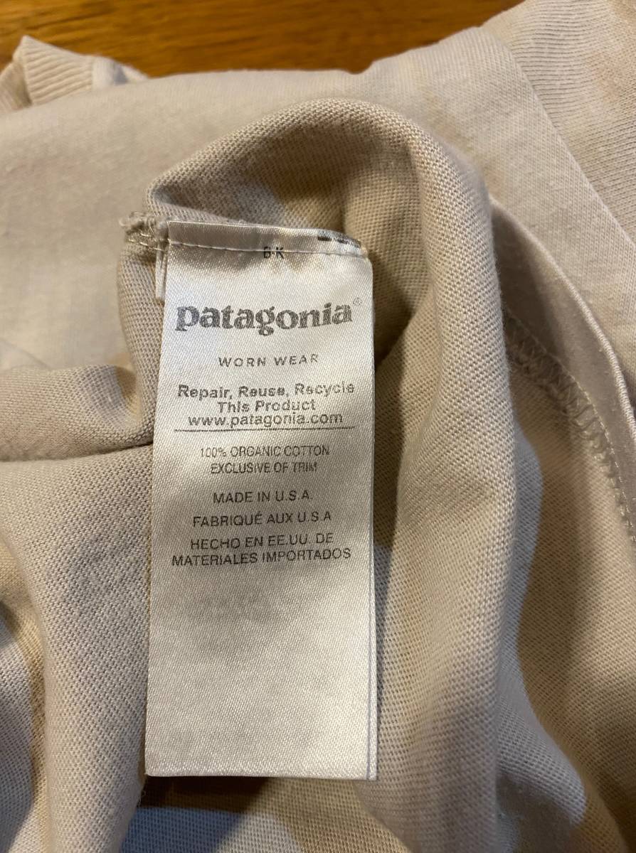 USA製 パタゴニア プリント 半袖 Tシャツ メンズ M 古着 Patagonia アウトドア ロゴ_画像5