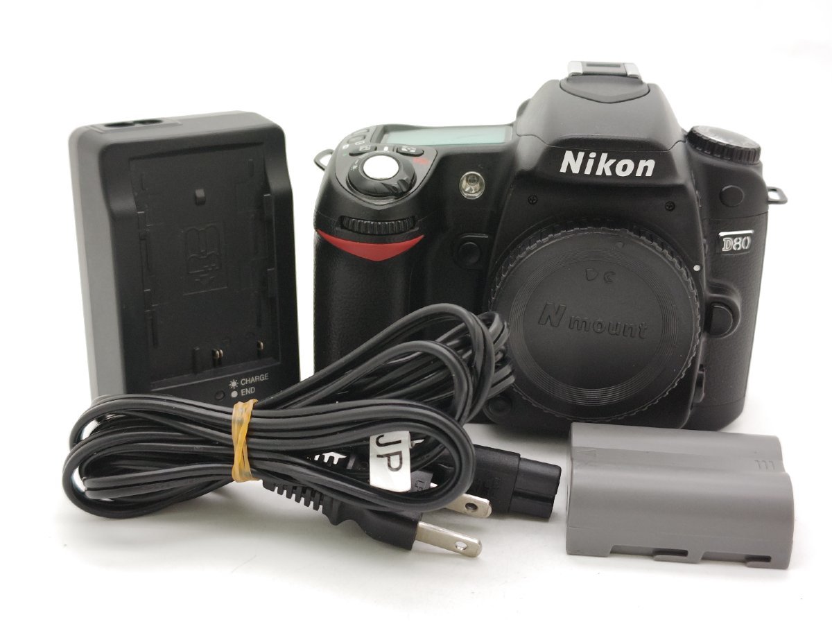 SALE】 NIKON D80 ボディ ニコン電池 充電器 付 ニコン