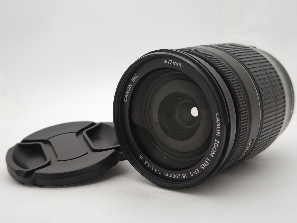 大人気新品 F3.5-5.6 18-200ｍｍ EF-S Canon IS 現状品 キャップ付き