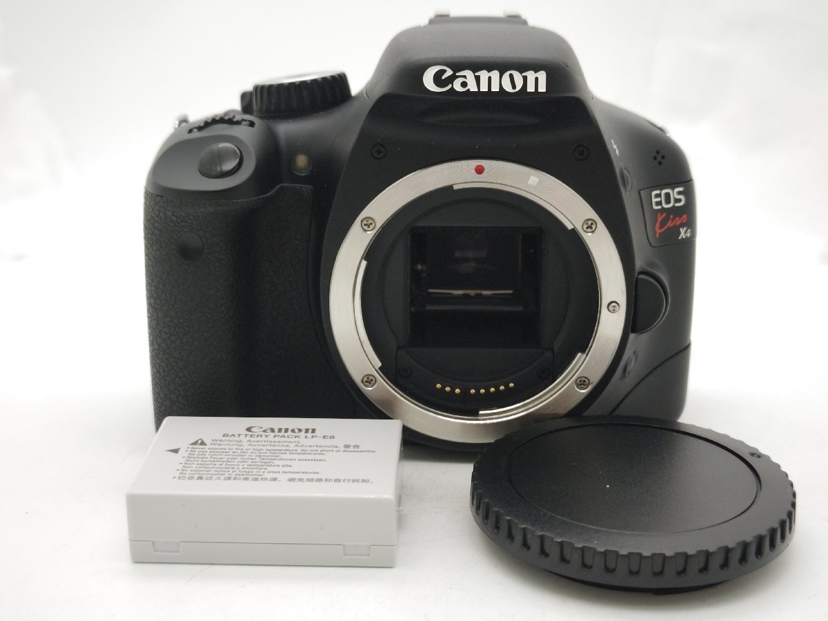 オンラインショップ】 Canon EOS Kiss X4 キャノン 電池 付 キヤノン