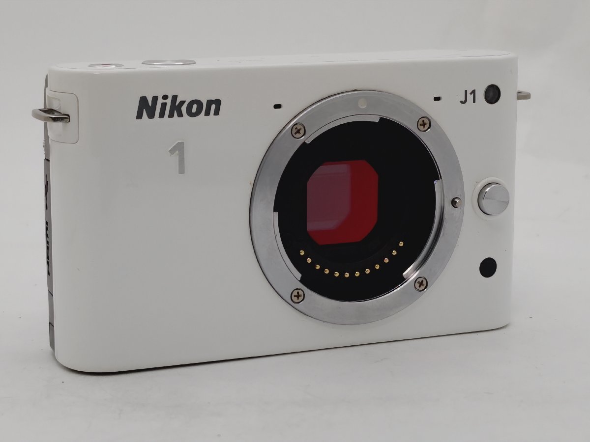 NIKON 1 J1 ニコン ミラーレス デジタル一眼レフ 電池 充電器 説明書 付 ホワイト_画像10