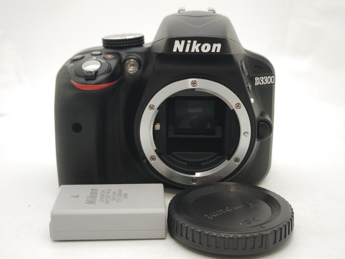 NIKON D3300 ニコン 電池 付 美品_画像1