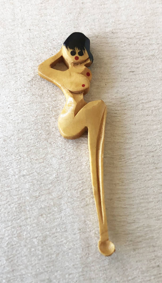  ear .. sexy ear ..B 7.3.book@.. wooden 1 pcs beautiful woman nude figure year cleaner ear cleaning 