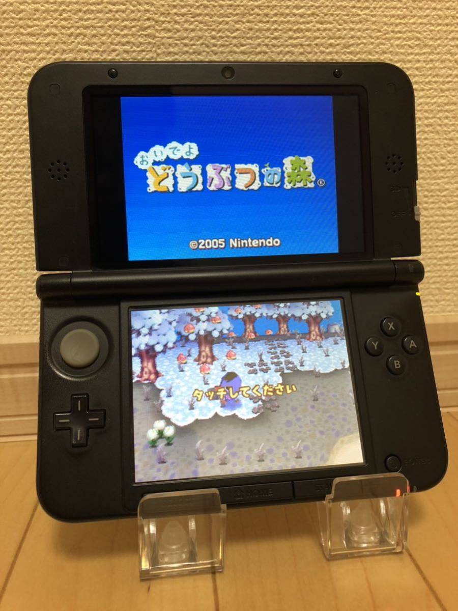 ニンテンドー 3DS LL ブラック 本体 箱・説明書・充電器付き【動作確認 