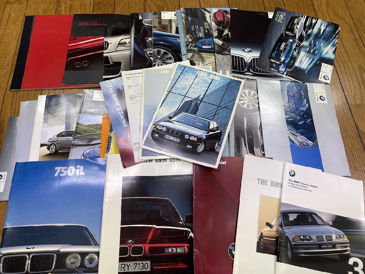 日本未発売】【日本未発売】BMW 3・5series、633csi、733i カタログ