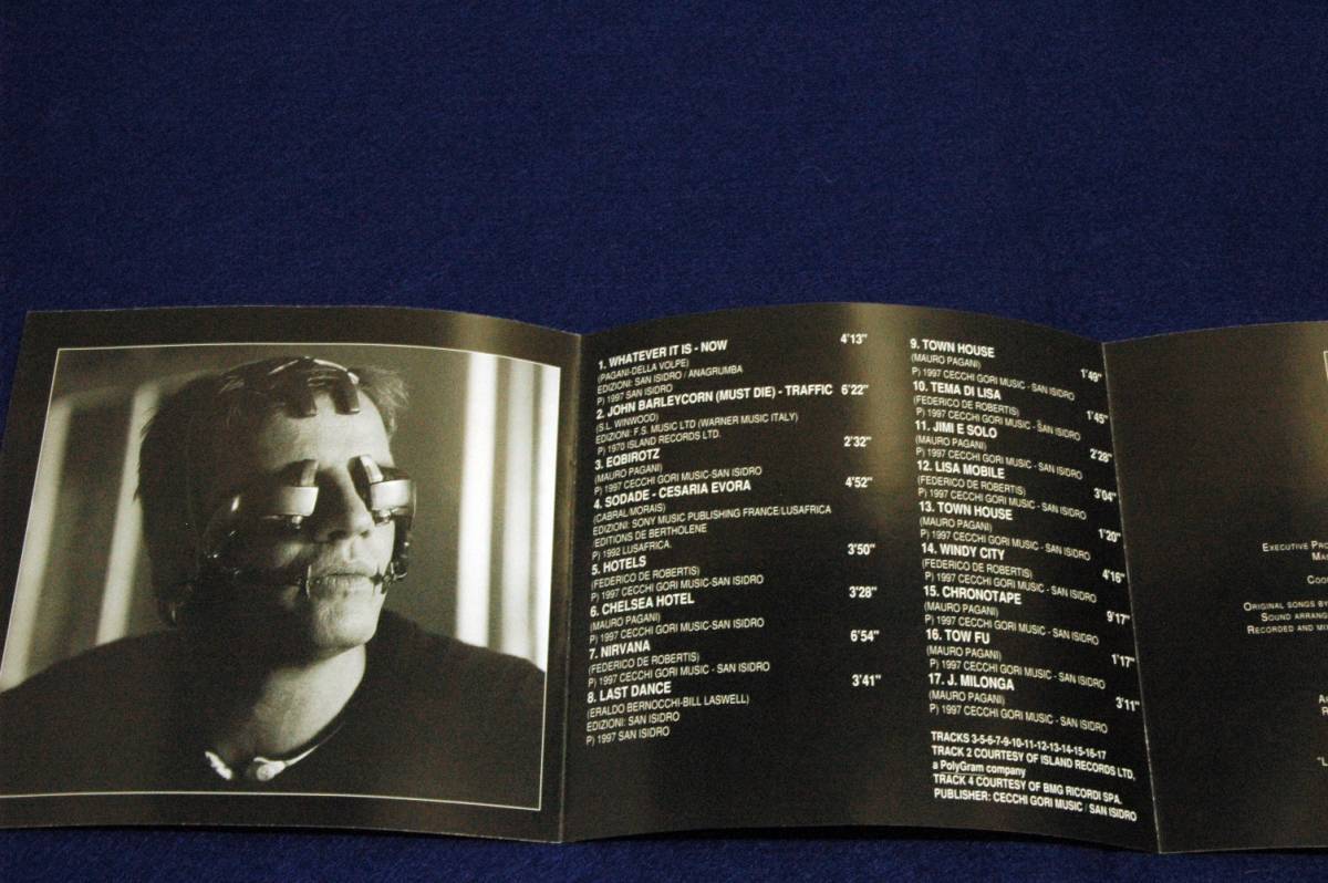 輸入盤CD-Original Film Soundtrack【NIRVANA】Mauro Pagani マウロ.パガーニ-元P.F.M.の名vln/flu奏者■1997年全17曲_画像6