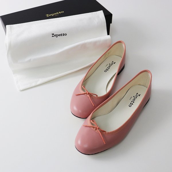 repetto レペット サンドリオン バレエシューズ シボ革 ブラック 36-
