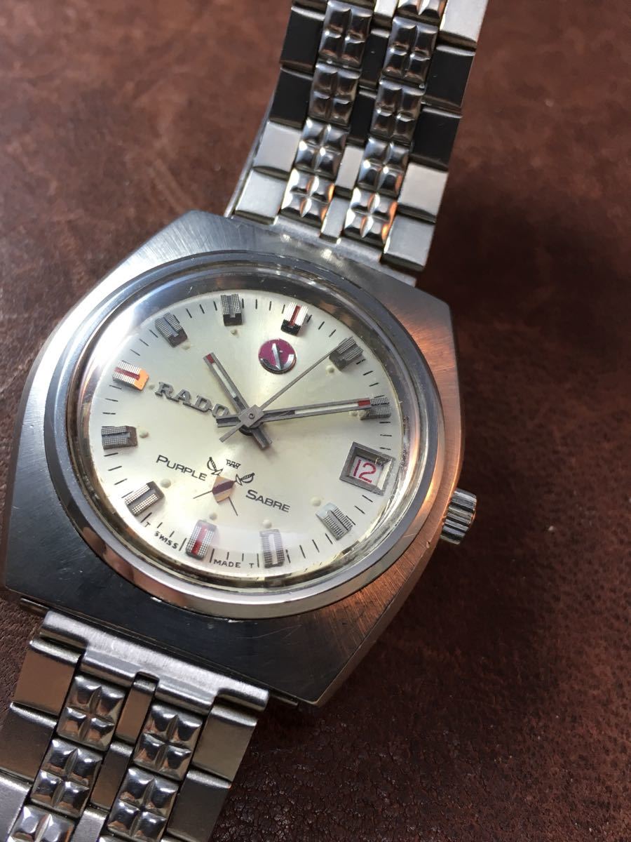 vintage rado watch purple sabre vintage rado watch purple sabre