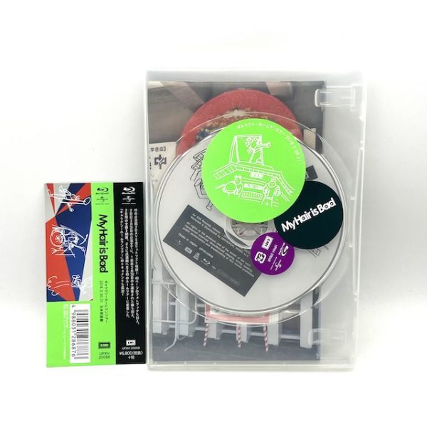 My Hair is Bad「ギャラクシーホームランツアー 2018.3.30,31 日本武道館」Blu-ray 帯付き【良品】 #8469_画像1