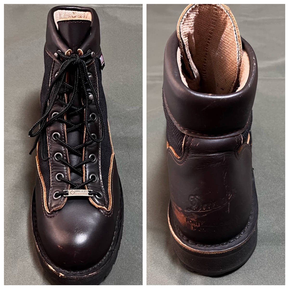 中古美品 DANNER ダナーライト3 33222 us9 ダークブラウン 中古美品 DANNER ダナーライト3 33222 us9 ダークブラウン