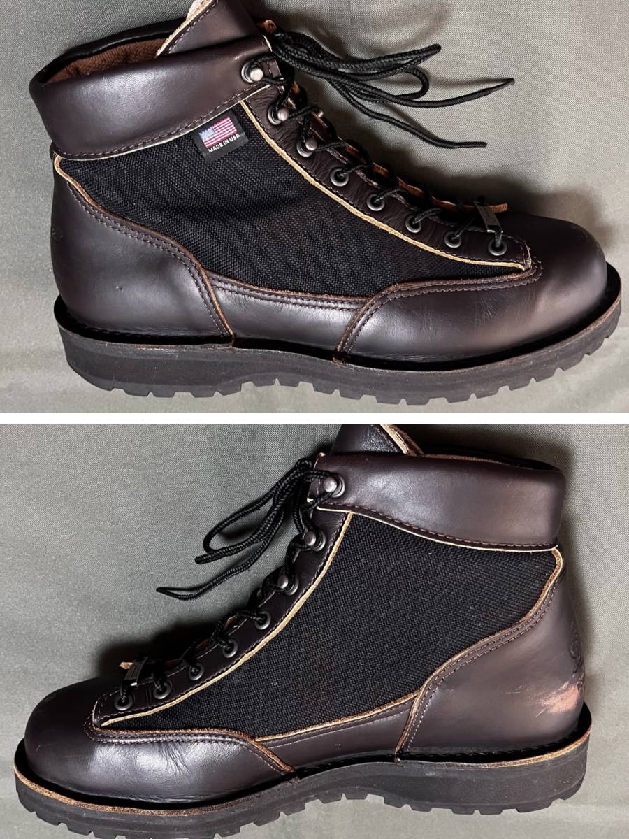 中古美品 DANNER ダナーライト3 33222 us9 ダークブラウン 中古美品 DANNER ダナーライト3 33222 us9 ダークブラウン