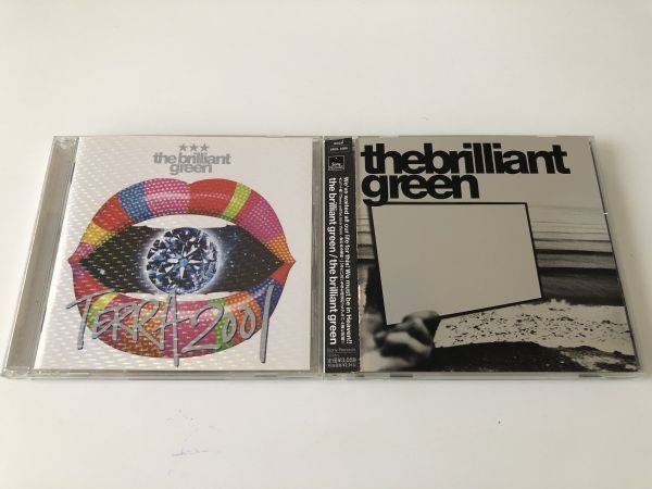 B17839　CD（中古）TERRA2001+The Brilliant Green　the brilliant green　2枚セット_画像1