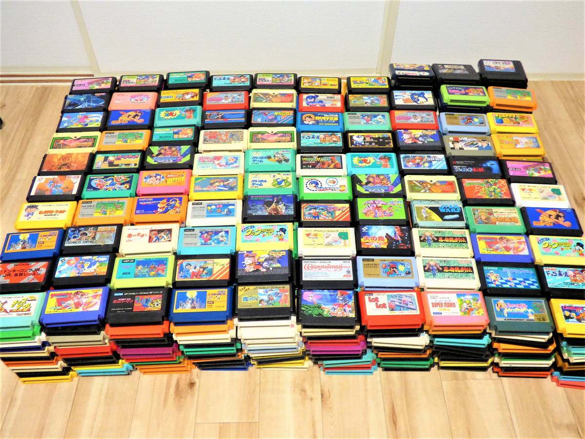 任天堂☆ファミコンソフト1000本まとめてセット☆悪魔城伝説、忍者龍剣