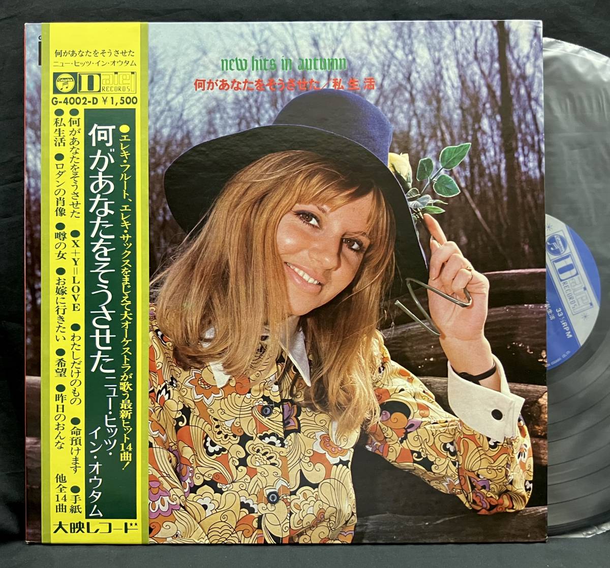 LP【New Hits In Autumn 何があなたをそうさせた】ザ・サウンド・エース（美女ジャケ ムード）_画像1