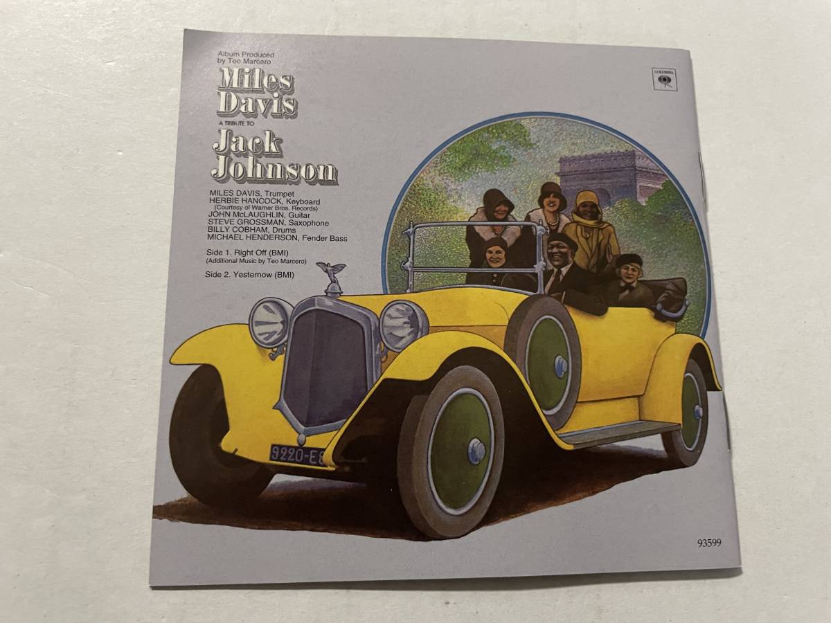 輸入盤 Tribute to Jack Johnson ジャック・ジョンソン CD マイルス・デイビス H7-07.z 中古の画像5