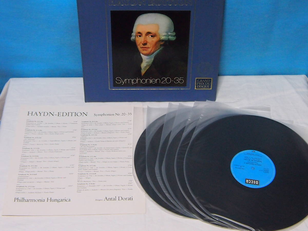 ハイドン交響曲第20～35番６枚、オラトリオ「四季」3枚 JChere雅虎拍卖代购