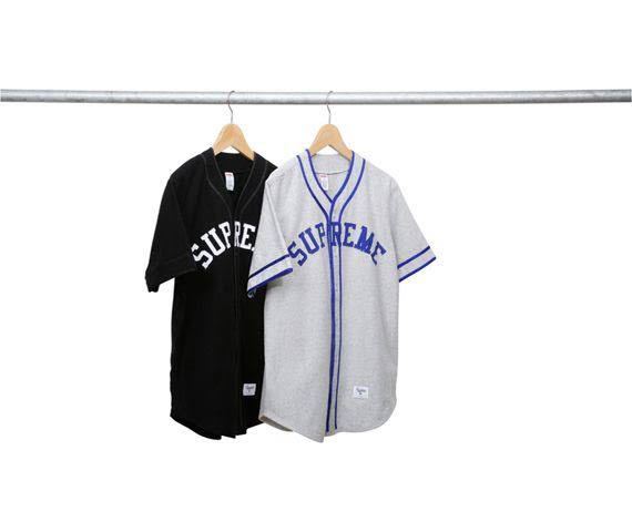 Supreme Baseball Jersey 2010 SS Baseball Shirt ベースボールシャツ/ シュプリーム palace