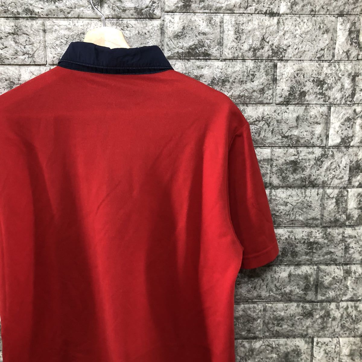 LYLE&SCOTT 半袖シャツ ポロシャツ ツートンカラー 半袖 カットソー メンズ トップス Tシャツ ラルフローレン Ralph Lauren Lサイズ_画像7