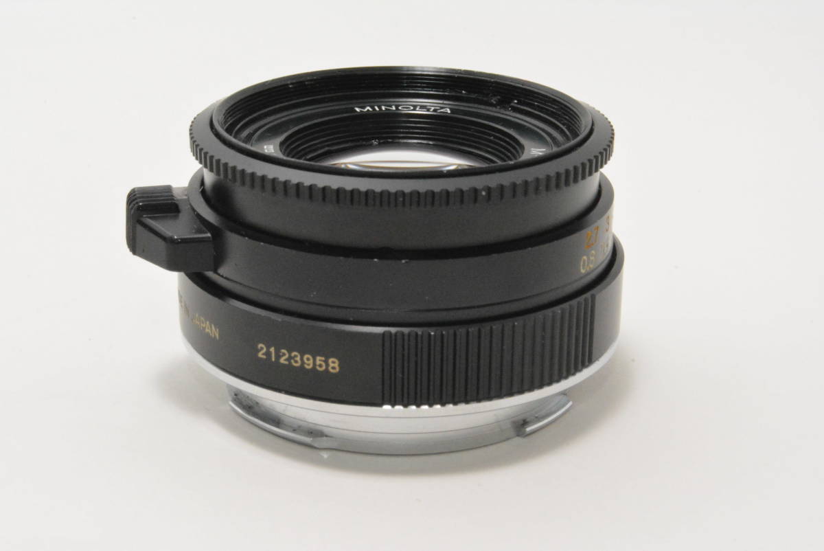 Mマウント☆並品☆ミノルタ MINOLTA M-ROKKOR 40mm F2