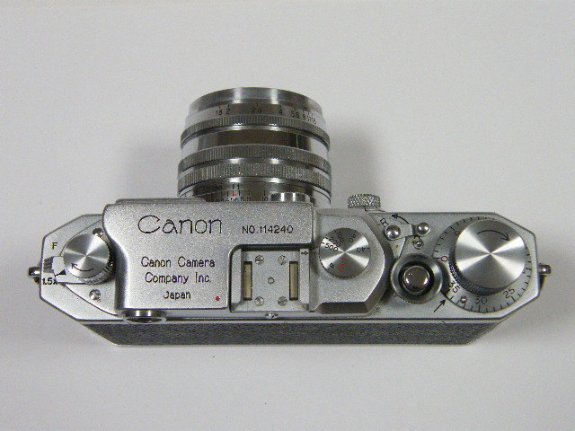 * Canon Canon Canon IID + 50mm f1.8 domestic production 35mmL mount range finder film camera 