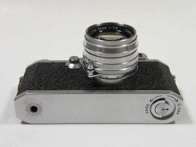 * Canon Canon Canon IID + 50mm f1.8 domestic production 35mmL mount range finder film camera 