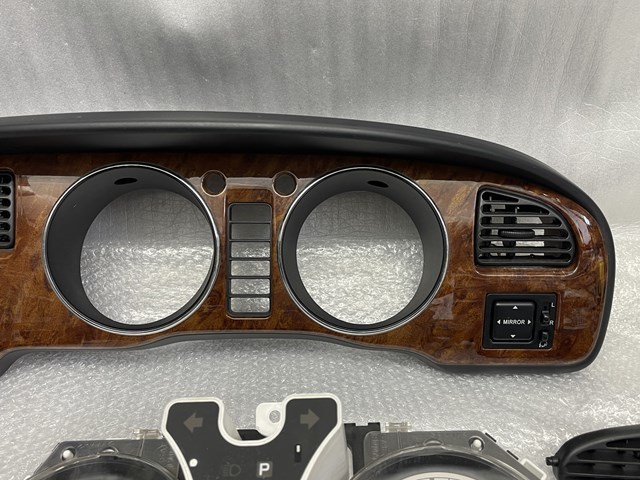 ミラジーノ L700S 木目調 メーターパネル オーディオパネル - 通販