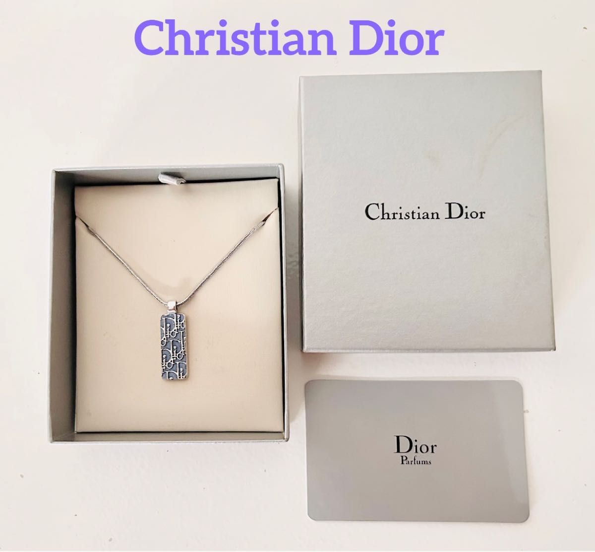 最終値下げ Christian Dior ネックレス 箱付き｜PayPayフリマ
