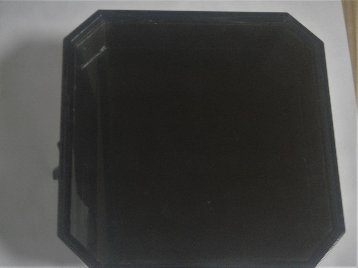  old black lacquer paint meal . cake box glass entering cover with legs (NO1)