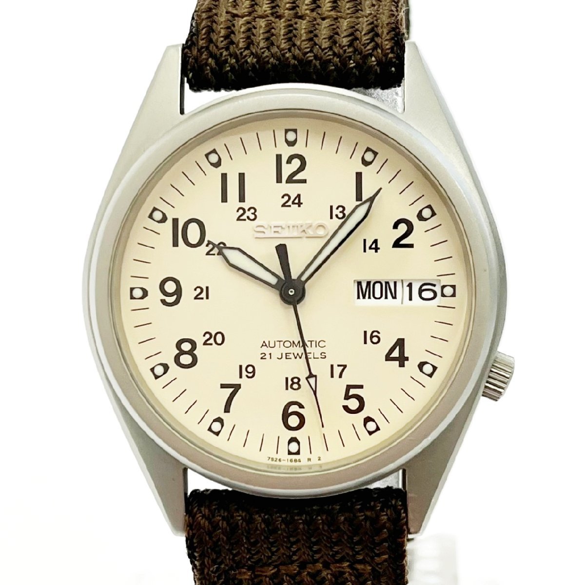 SEIKO ミリタリー 7s26-3060 セイコー5 Yahoo!オークション - SEIKO セイコー 7S26-3060 ファイブ