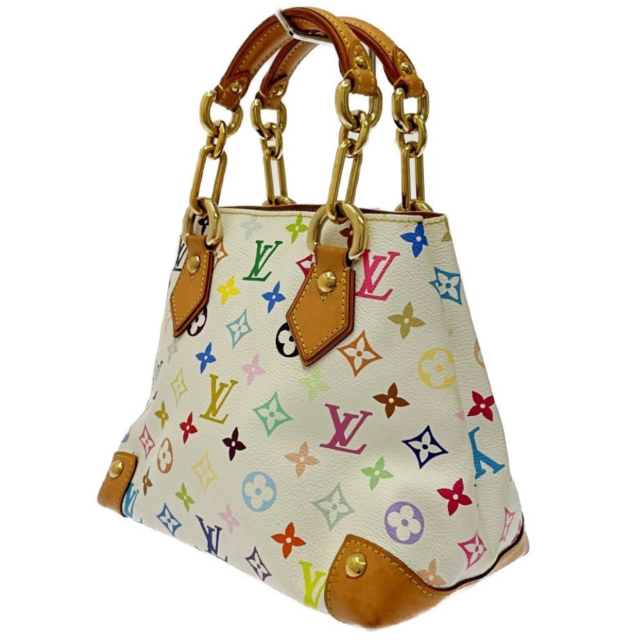 LOUIS VUITTON Louis * Vuitton M40047 monogram multicolor PVCo- gong handbag b long 182498 handbag 