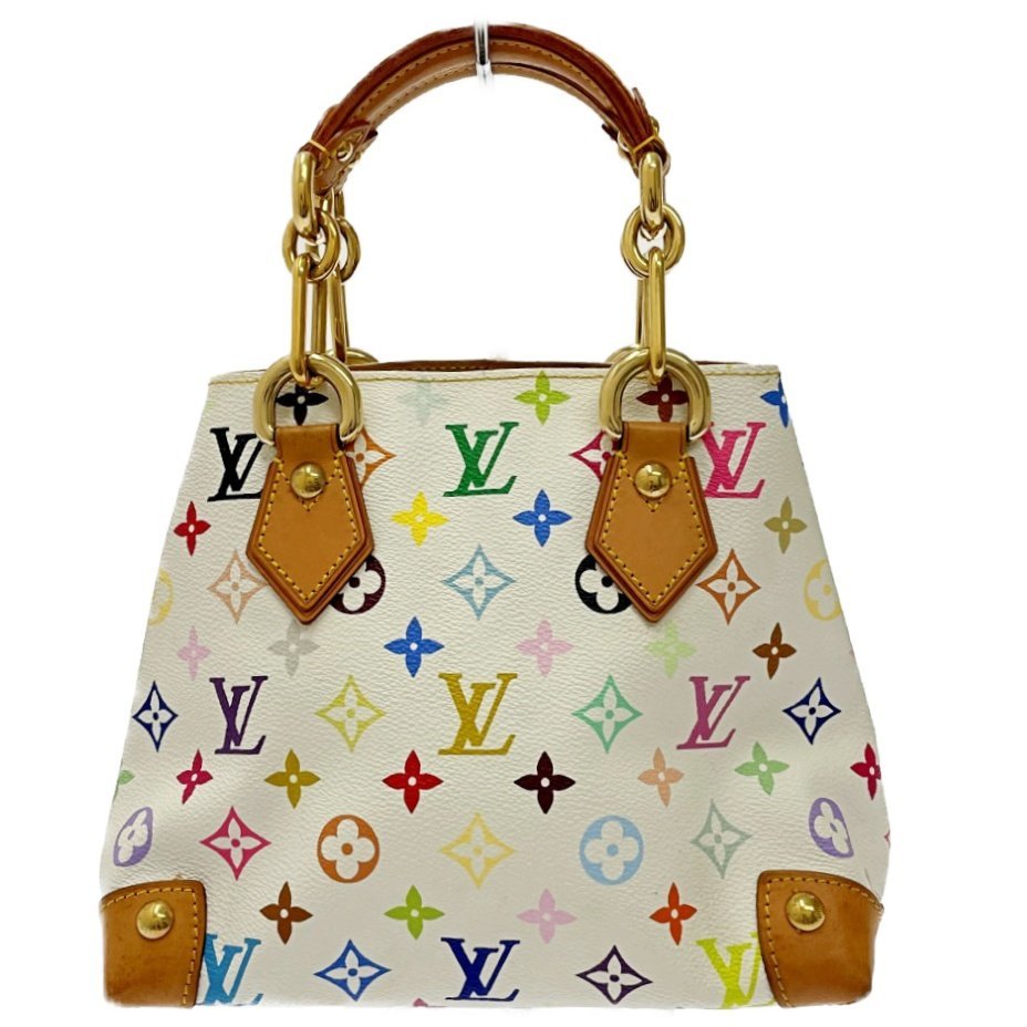 LOUIS VUITTON ルイ・ヴィトン M40047 モノグラムマルチカラー PVC オードラ ハンドバッグ ブロン 182498 ハンドバッグ_画像1